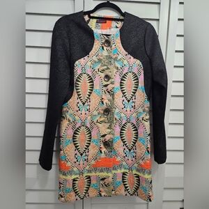 NWOT Custo Barcelona Colorful Jacket/Coat 38